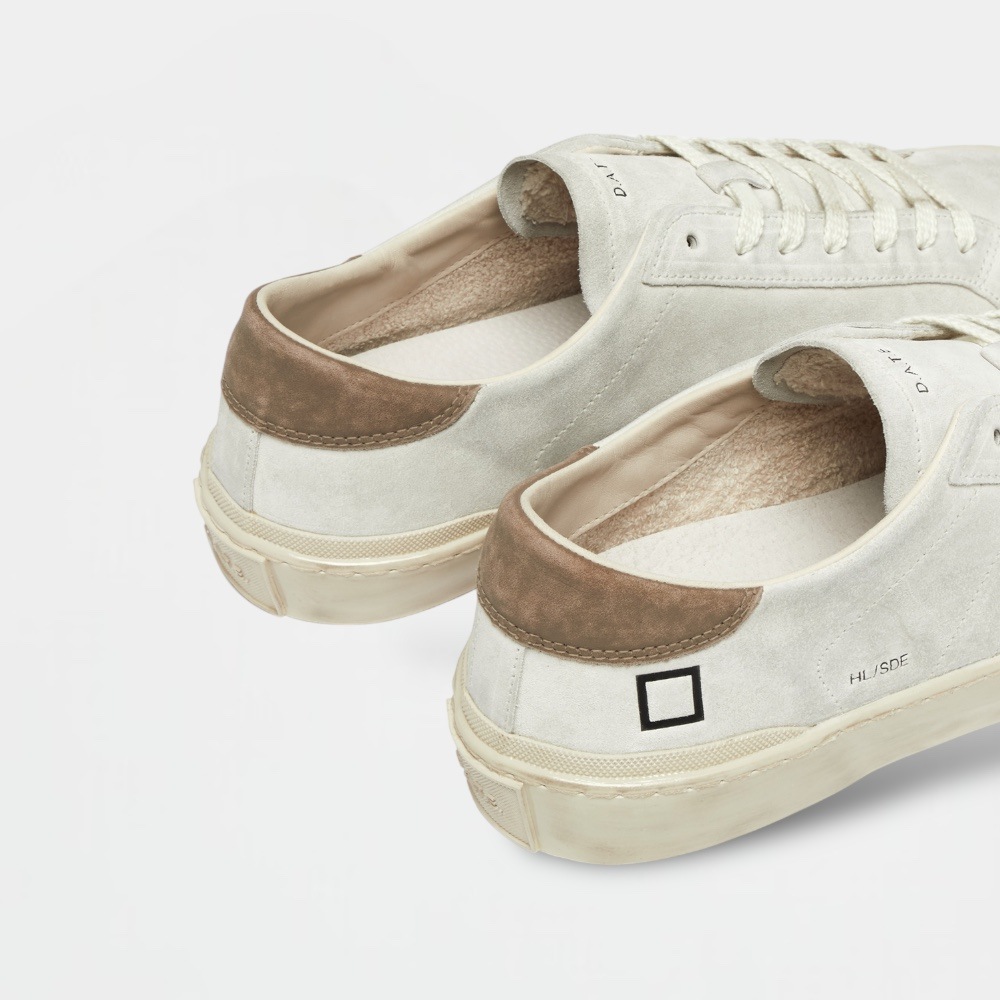 MAN HILL LOW SUEDE WHITE