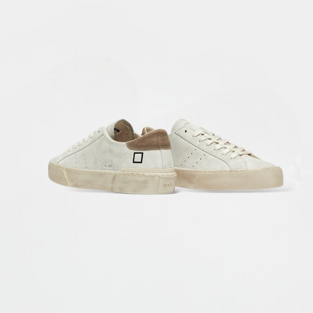 MAN HILL LOW SUEDE WHITE