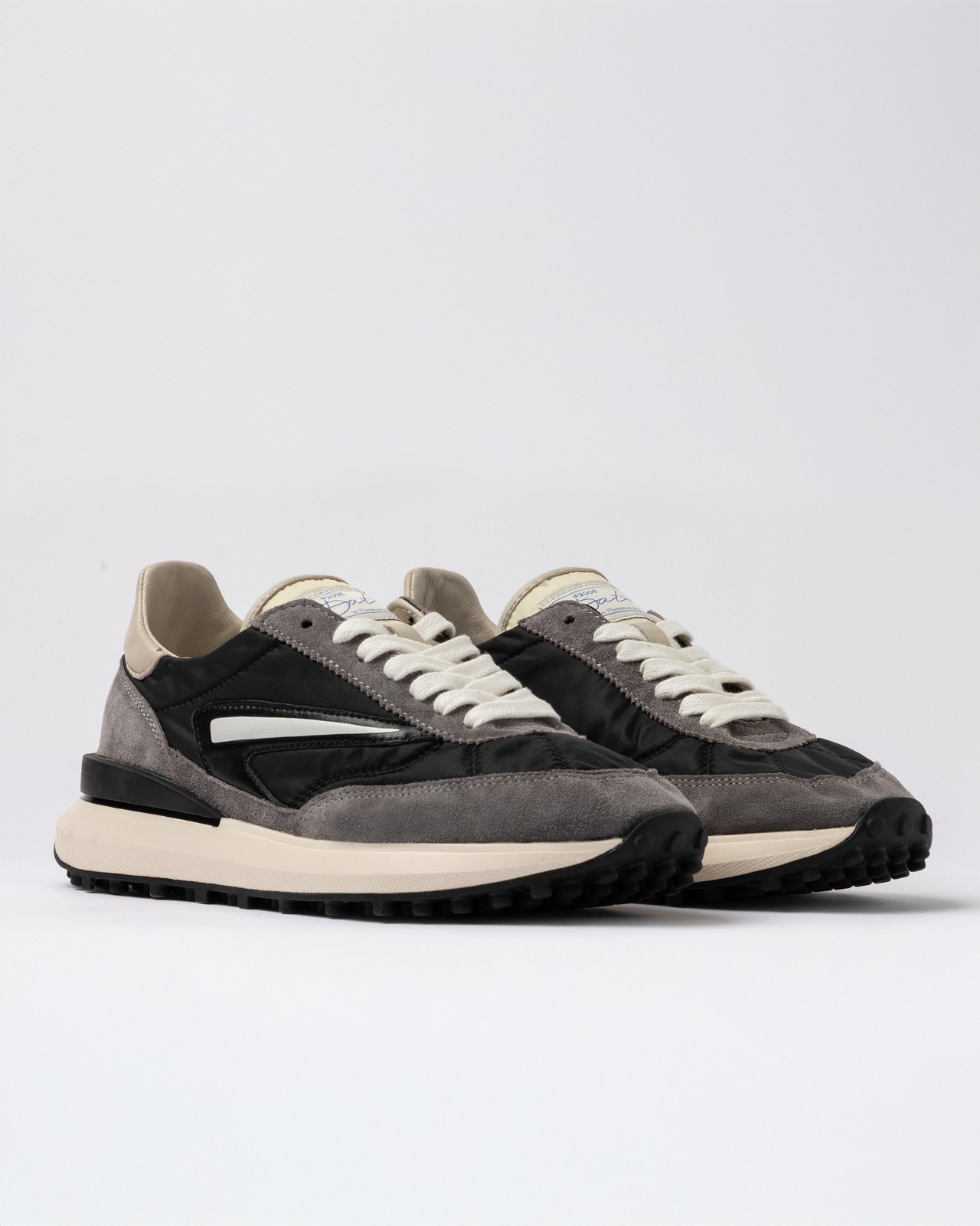 MAN ATHLETA NYLON BLACK-IVORY