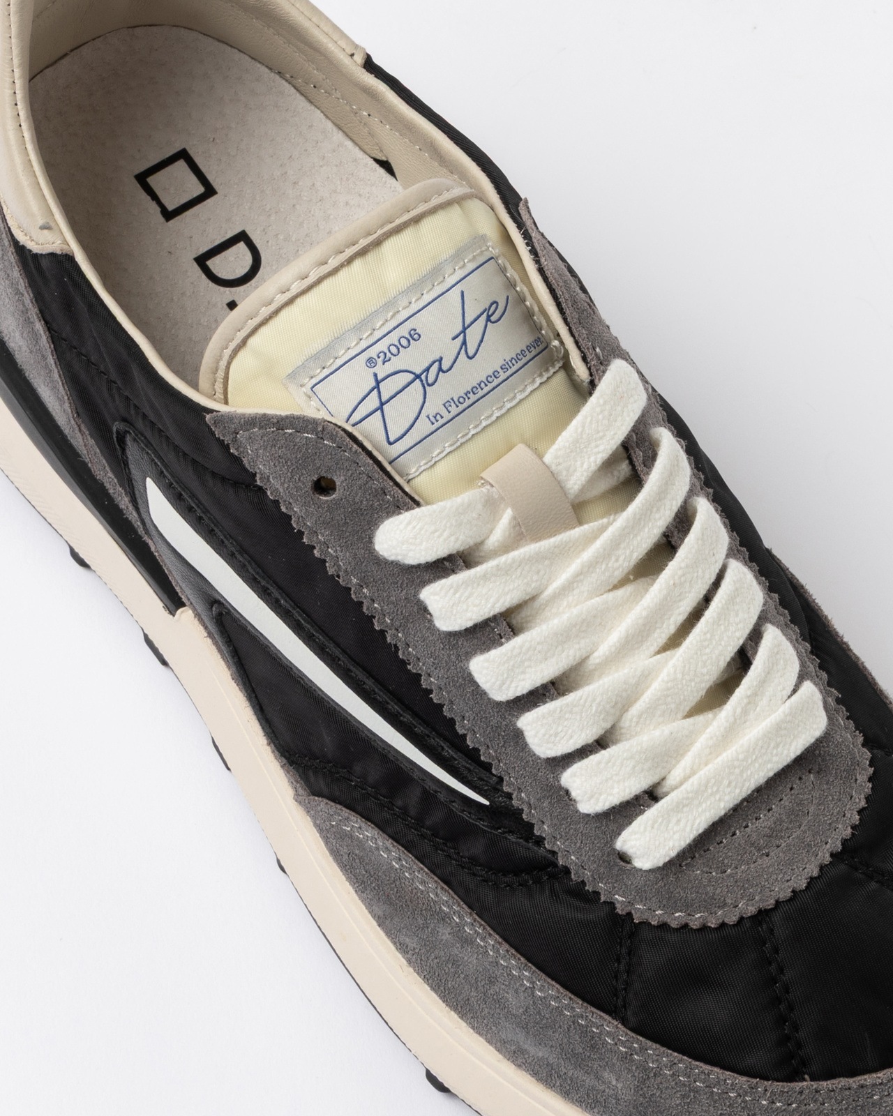 MAN ATHLETA NYLON BLACK-IVORY