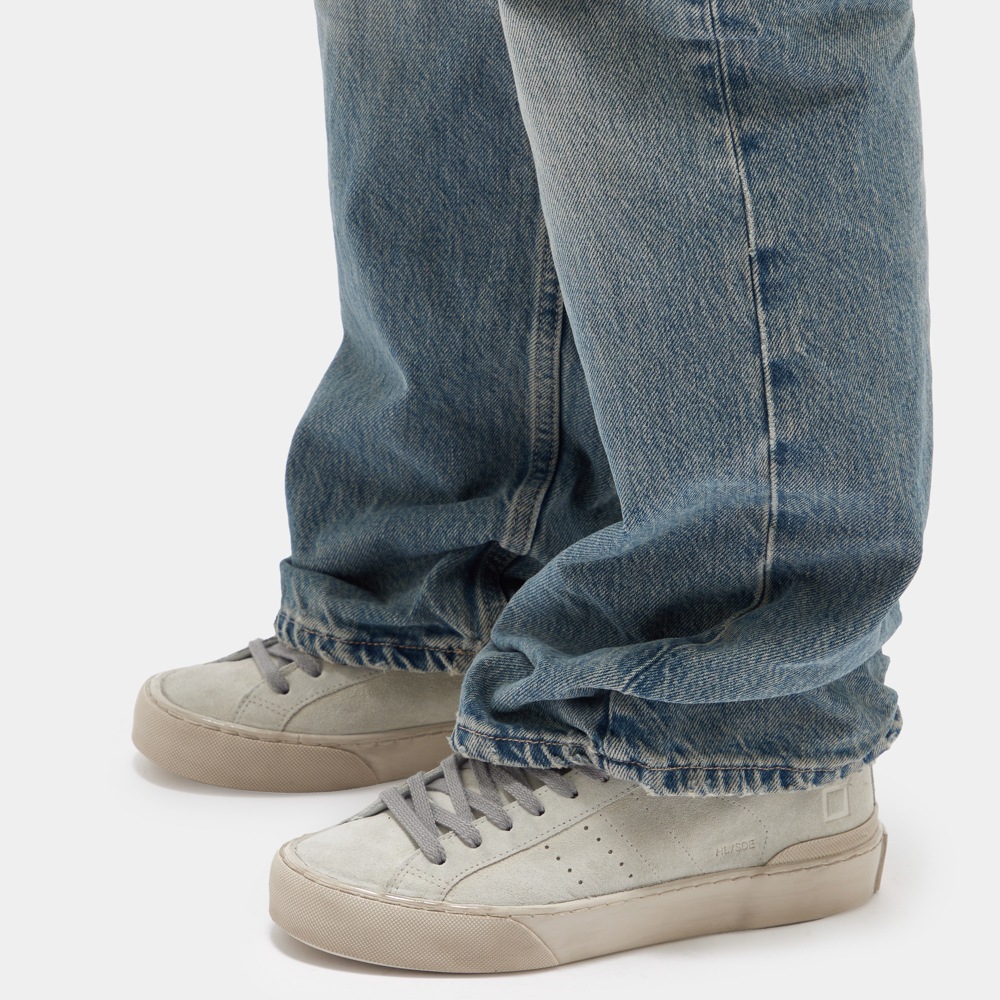 HILL LOW SUEDE CREAM