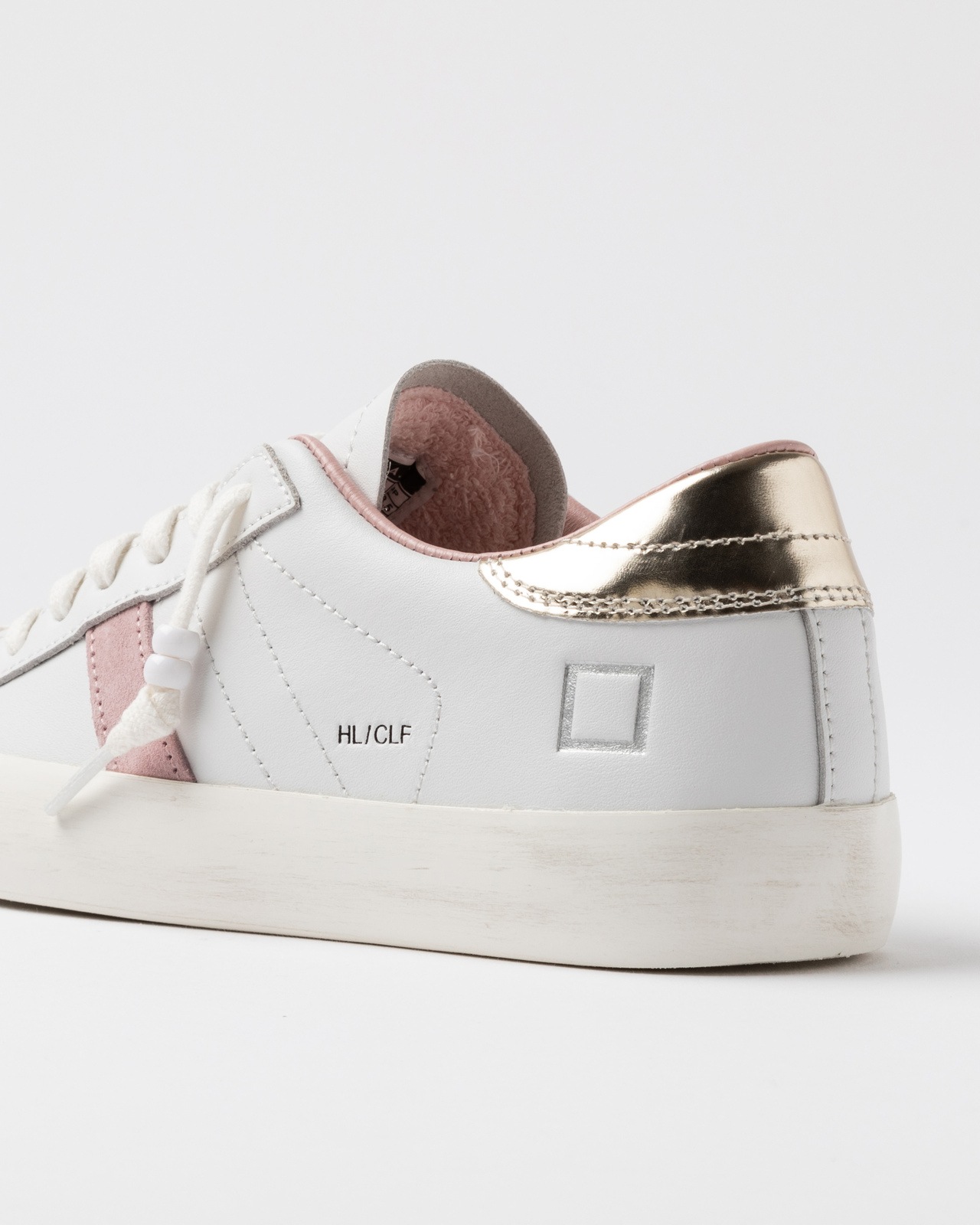 HILL LOW CALF WHITE-PLATINUM