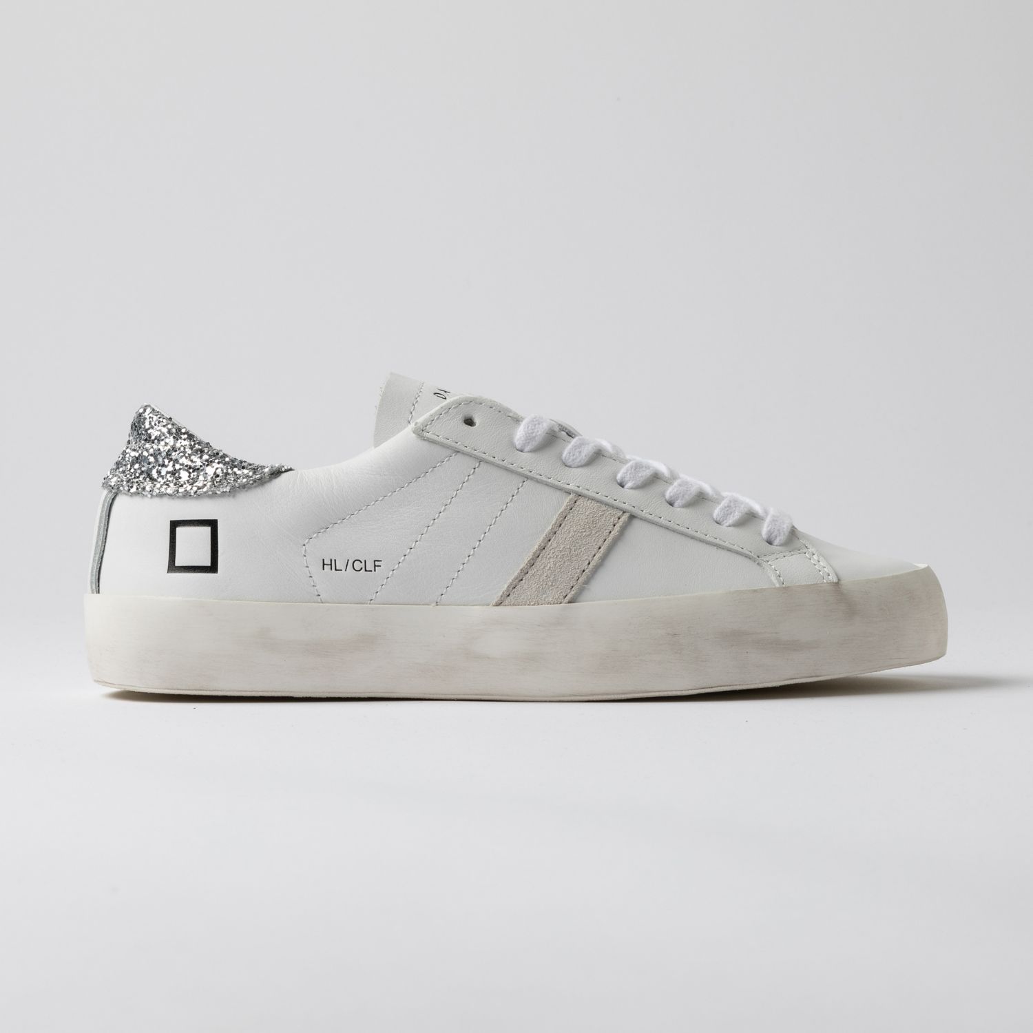 HILL LOW CALF WHITE-SILVER
