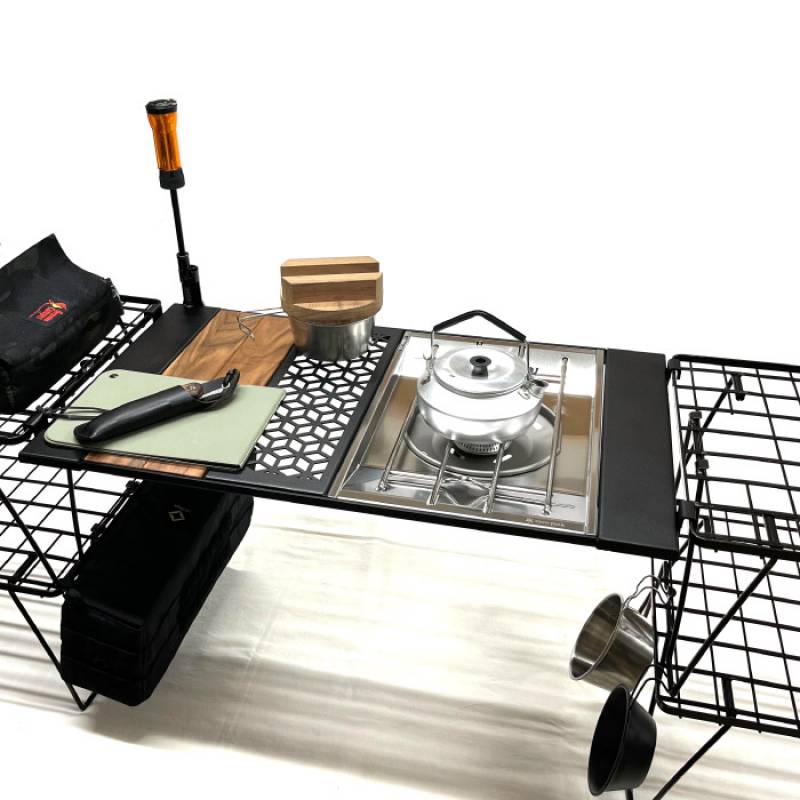 CAMP GEEKS キャンプギークス Bridge-top セット CAMP GEEKS キャンプギークス ＜Bridge-top＞ウォールナット