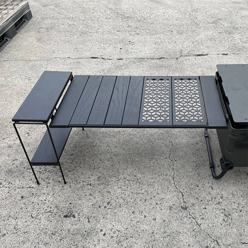 キャンプギークス ブリッジテーブル ナラブラック CAMP GEEKS