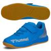 hummel ヒュンメル プリアモーレ6アルファ VIN ジュニア キッズ インドアシューズ フットサル 室内 体育館 ベロクロ マジックテープ ブルー HJS5124-7595|スパイク・シューズ|