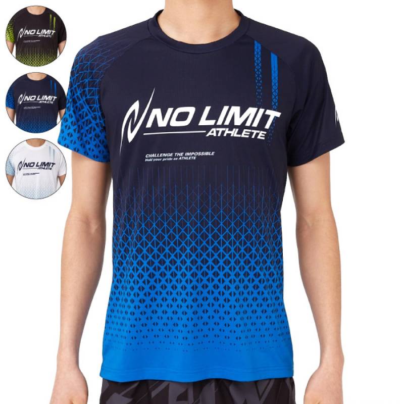 NISHI ニシ グラフィックライトTシャツ 半袖 ランニング 男女