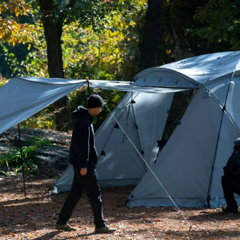 新品　muraco ムラコ テントZIZ TENT SHELTER グレー ZIZ TENT SHELTER ROCK GREY｜ジズテントシェルターロックグレー