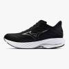 MIZUNO ミズノ WAVE RIDER 28 ウエーブライダー28 ロード ランニングシューズ メンズ 2024年秋冬 02:ブラック×シルバー×ホワイト J1GC2403|スパイク・シューズ|陸
