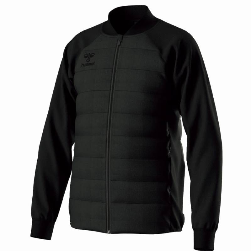 ヒュンメル　エッセンシャルフィールドジャケット　ブラック　ウィンドブレーカー hummel ヒュンメル ESSENCIAL FIELD JACKET ウィンドブレーカー