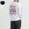 NANGA×TACOMA FUJI RECORDS ナンガ×タコマフジレコード ビックフット サーベイ プロジェクトロゴ ロングスリーブティー Tシャツ 2024年秋冬 30周年 コラボ|ウェア|アウ