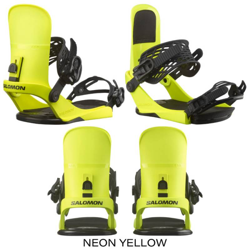 SALOMON イエロービンディング SALOMON スノーボード ビンディング イエロー