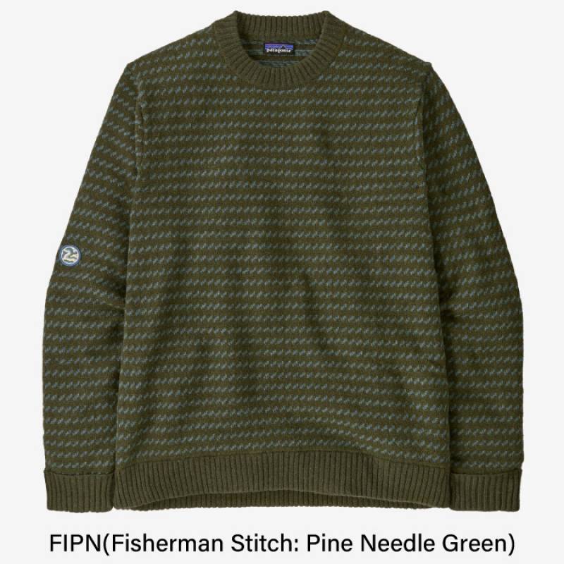 【着用１回】パタゴニア メンズ リサイクルウールセーター Ｓ patagonia パタゴニア メンズ・リサイクル・ウールブレンド
