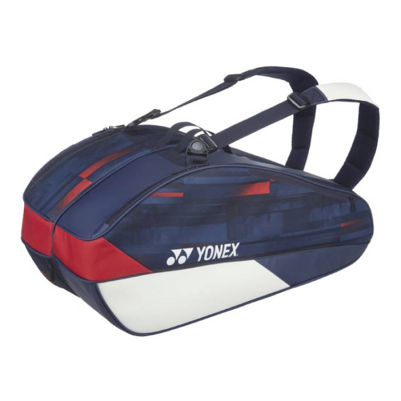 YONEX バドミントンバッグ 赤/青 ヨネックス(YONEX) テニス バドミントン ラケットバッグ 9本用