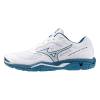 Mizuno ミズノ WAVE PHANTOM 3 ウエーブファントム３ ハンドボール シューズ 2024年春夏 パープル×グリーン×シルバー X1GA2260|ハンドボール|その他競技