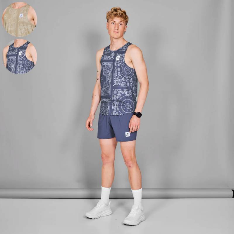 saysky ペイズリー シングレット SAYSKY セイスカイ メンズ ペイズリー コンバット シングレット