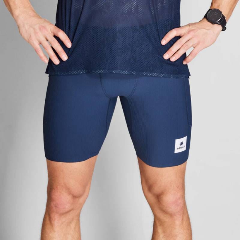 SAYSKY ショートタイツM ブラック COMBAT+ メンズ SAYSKY セイスカイ Combat+ Short Tights 9inch コンバット+