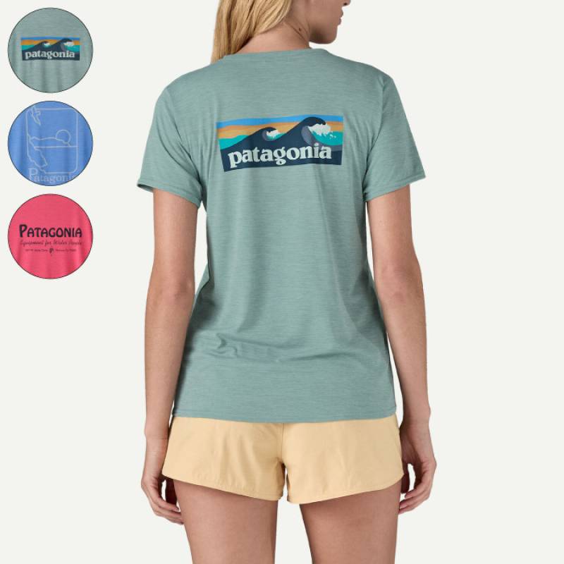 極美品！Patagonia パタゴニア Tシャツ キャプリーン グラフィック パタゴニア Patagonia メンズ・キャプリーン・クール・デイリー