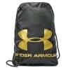 UNDER ARMOUR アンダーアーマー サックパック UAオージーシー 12L  Dリング付き ナイロン 耐久 ジムバッグ ボールバック シューズバック ブラック 1240539|スポーツバッグ|