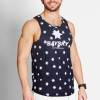 SAYSKY セイスカイ W Star Combat Singlet レースシングレット ランニング 2025年春夏 メンズ Blue/White Aop NWRSS31C1028|ランニングウェア|