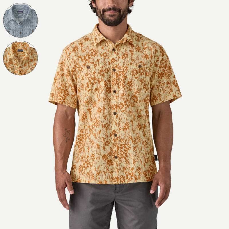 Patagonia パタゴニア バックステップシャツ　総柄　サイズS 楽天市場】パタゴニア Patagonia シャツ 半袖 メンズ バック