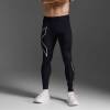 2XU ツータイムズユー 機能インナー ロングタイツ PWXコンプレッションタイツ メンズ 段階的着圧 筋肉痛軽減 疲労軽減 ランニング マラソン MA3849B|ランニングウェア|陸上・ランニング