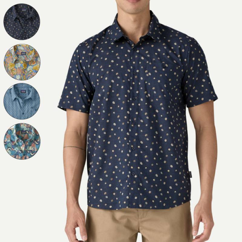 パタゴニア　メンズ・ゴー・トゥ・シャツ　クラゲ柄　メンズM 中古・古着通販】Patagonia (パタゴニア) メンズ・ゴー・トゥ