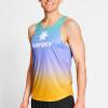 SAYSKY セイスカイ レースシングレット Drip Dye Flow Singlet タンクトップ メンズ Purple Aop 2025年春夏 ランニング NMRSI60C1033|ランニングウ