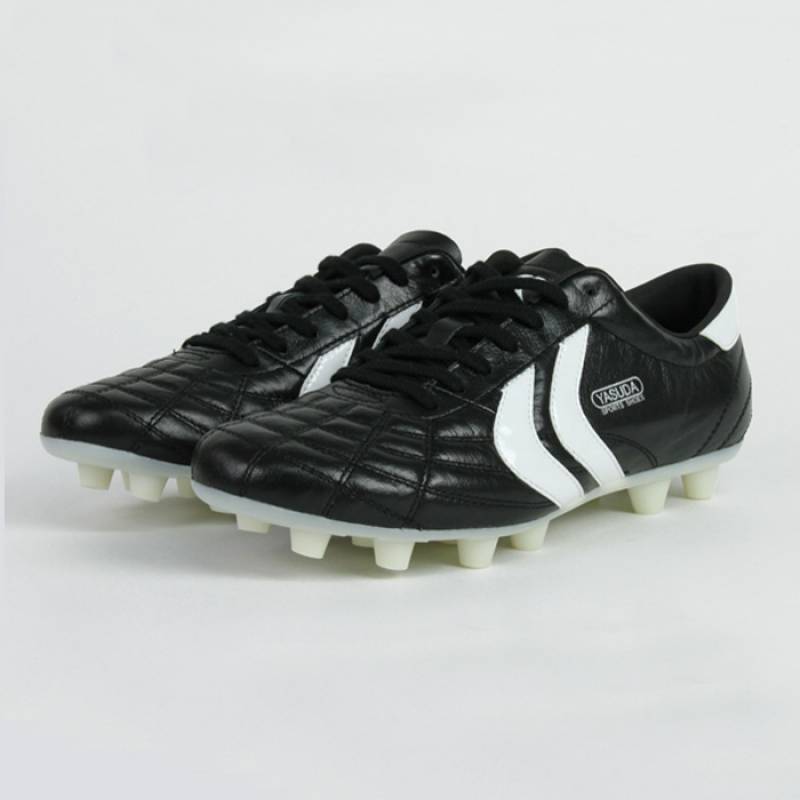 YASUDA サッカーシューズ スパイク ホワイト/ブラック YASUDA ヤスダ リガレスタ プロ(ホワイト×ブラック) F20001