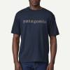 patagonia パタゴニア メンズ・'73 テキスト・ロゴ・オーガニック・Tシャツ 半袖 アウトドア New Navy 37776|ウェア|アウトドア