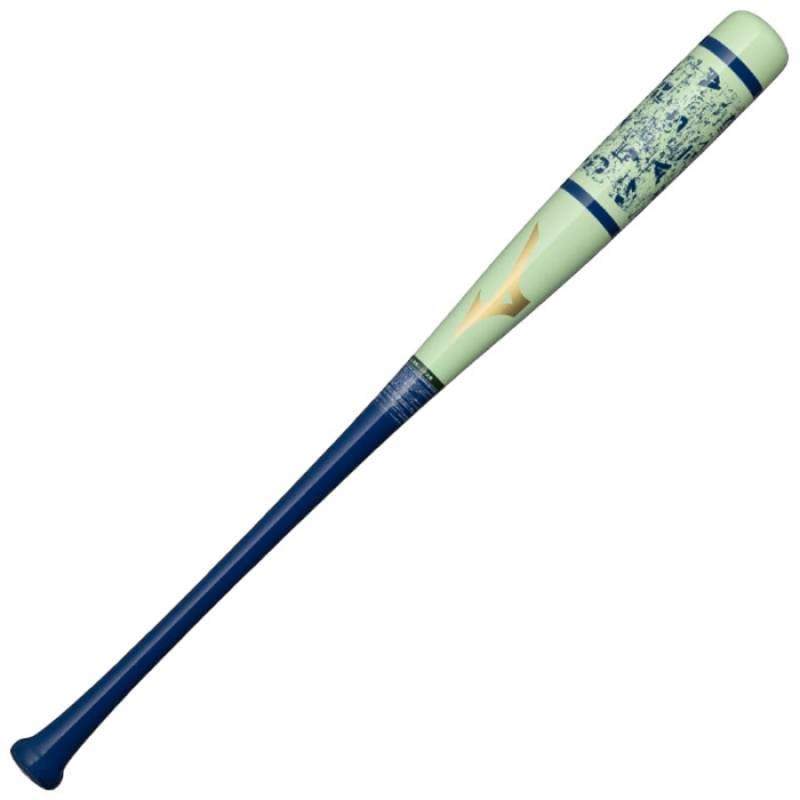【レア】ミズノプロ 長尺バット 硬式 青 スイングスピードアップに最適 ミズノプロ】ノック 2023勝色コレクションモデル(木製／90cm