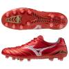 MIZUNO ミズノ モナルシーダNEO III ELITE サッカースパイク 天然芝 土 人工芝のグラウンド用 2E相当 ユニセックス ルビーレッド×ホワイト P1GA252060|スパイク・シュー