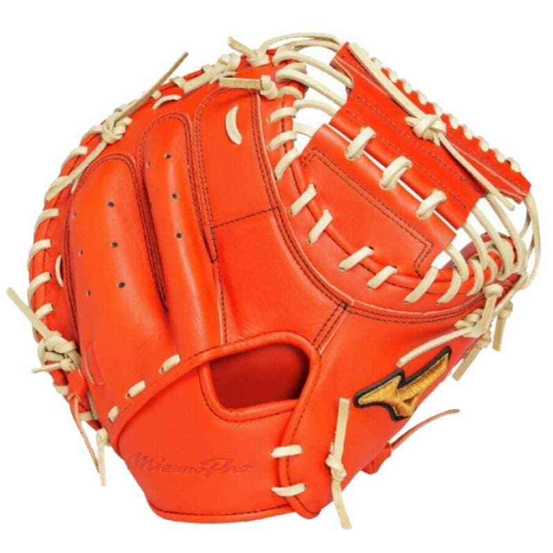JUPITER プロフェッショナルモデル 野球グローブ オレンジ Mizuno ミズノ 野球グローブ グラブ 硬式用ミズノプロ號SAKEBI