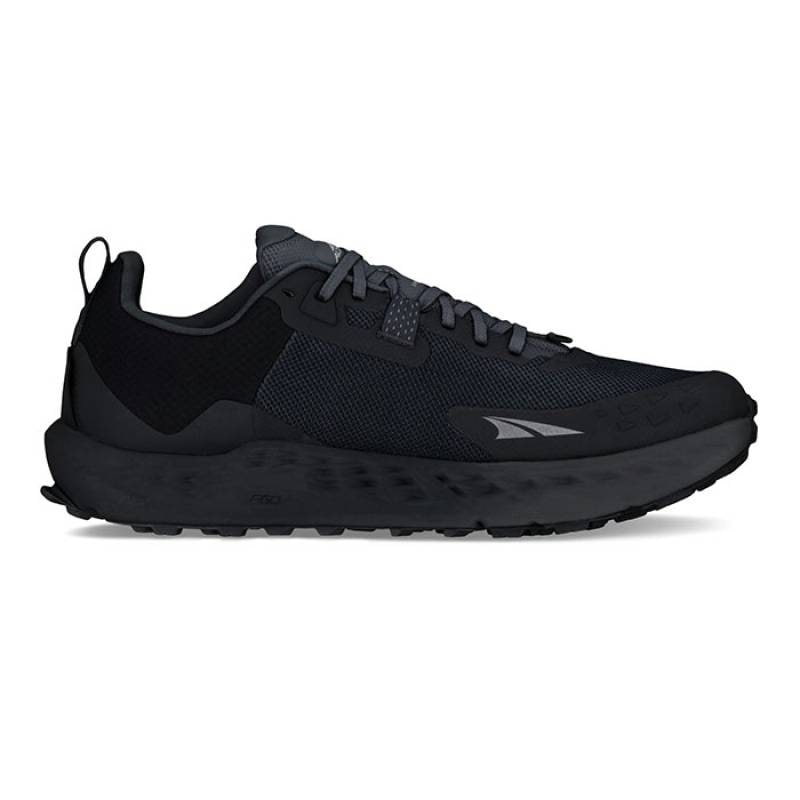 ALTRA ランニングジュース ブラック アルトラ トレイルランニングシューズ メンズ ローンピーク9