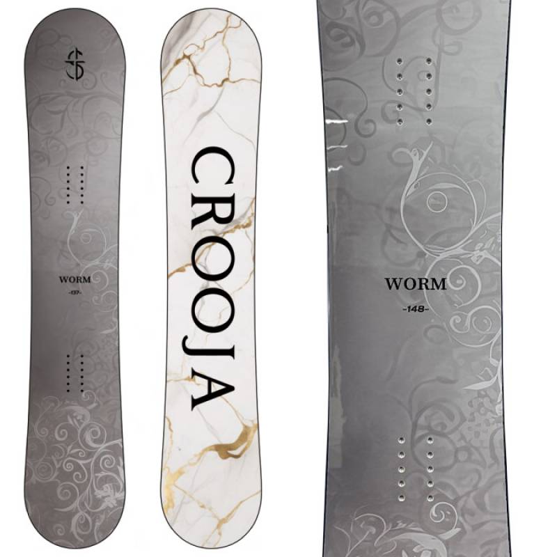 予約】 25-26 CROOJA クロージャ WORM ワーム スノーボード板 2025