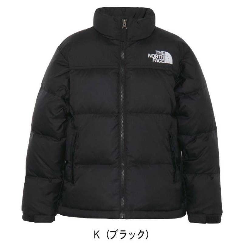 【美品✨】ザノースフェイス キッズ ヌプシジャケット ダウン 黒 110 肉厚◎ THE NORTH FACE ザ・ノース・フェイス アウター キッズ ダウン
