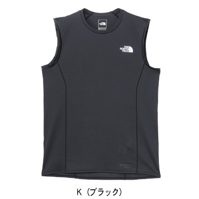 ノースフェイス スリーブレスドライドットライトクルー NT12587 THE NORTH FACE ザ ノースフェイス スリーブレスドライドット