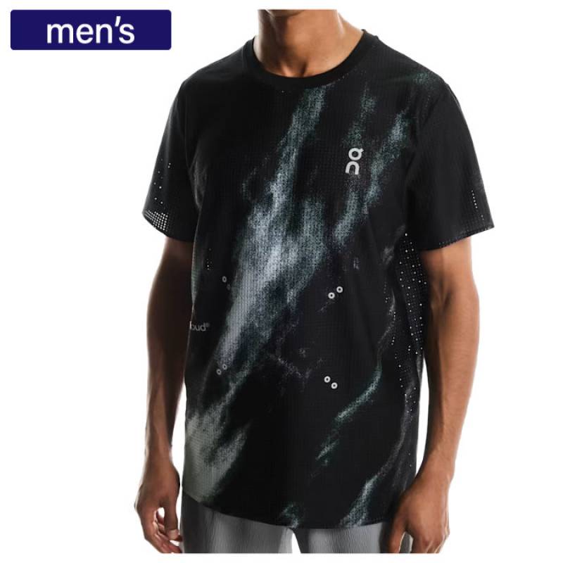 オン On ペース メッシュ T メンズ ランニングウェア シャツ 黑 L Men's Pace Mesh-T | Black | On Japan