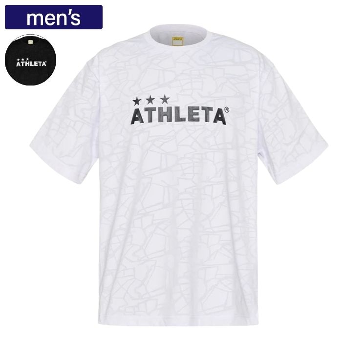 ATHLETA アスレタ トップス ジャガードメッシュプラTシャツ メンズ