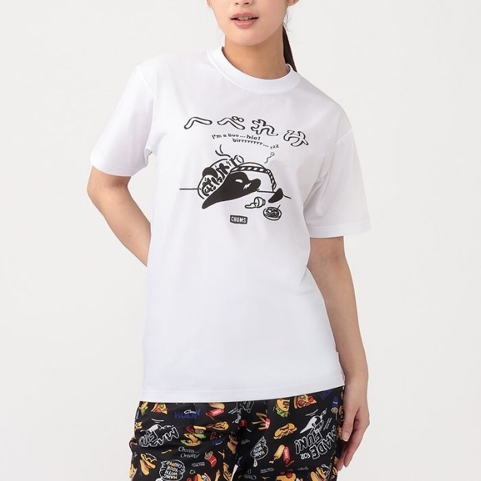 CHUMS チャムス トップス ドライヘベレケTシャツ レディース UVカット