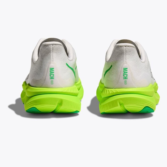 HOKA ホカ ランニングシューズ MACH 6 メンズ レギュラー ホワイト