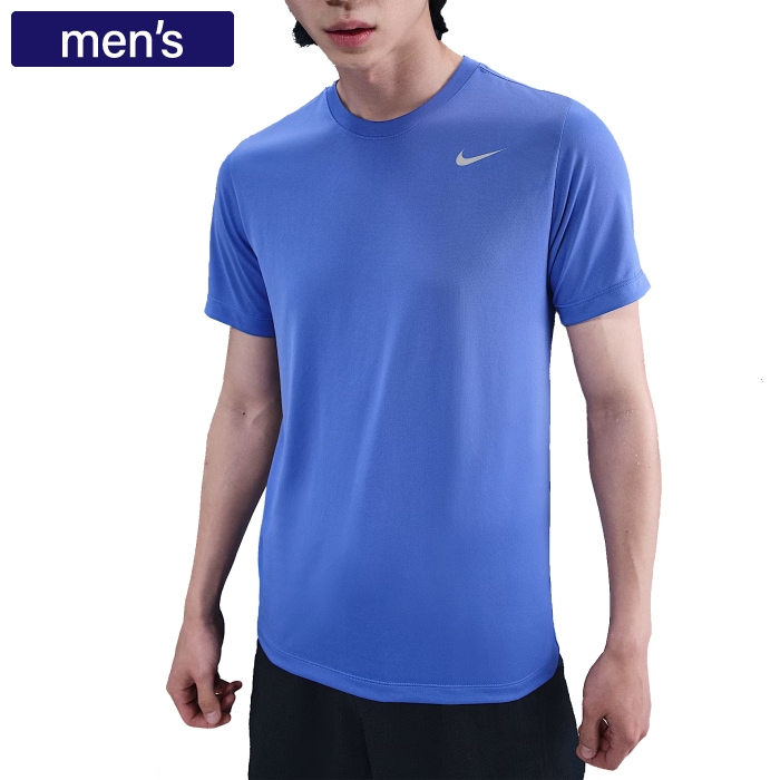 Nike DRI-FIT ナダルモデル　青 ゲームシャツ NIKE ナイキ Dri-FIT メンズ フィットネス Tシャツ スタンダード