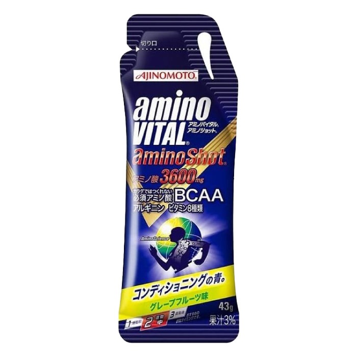 アミノバイタル アミノショット 1袋43g 6袋セット ゼリー サプリ
