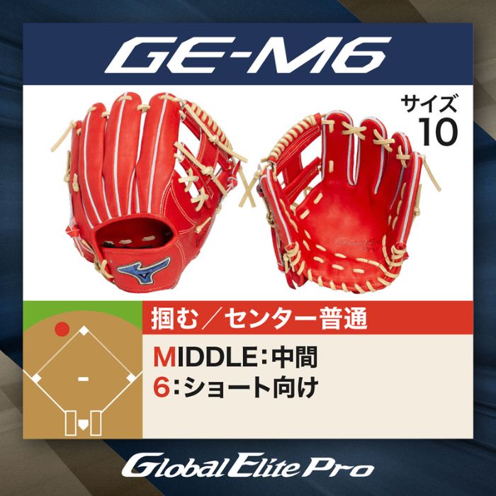 Mizuno ミズノ 野球グローブ グラブ 硬式用 グローバルエリート PRO 内