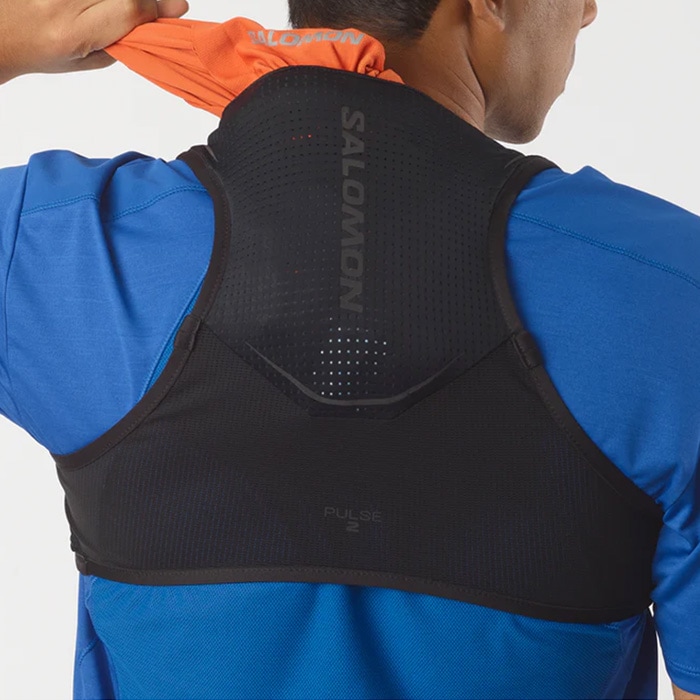 SALOMON サロモン ランニングベスト パルス2 ユニセックス ブラック