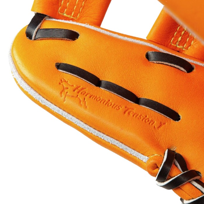 Mizuno MZ-210 オレンジ レザーグローブ Mizuno MZ-210 オレンジ レザーグローブ