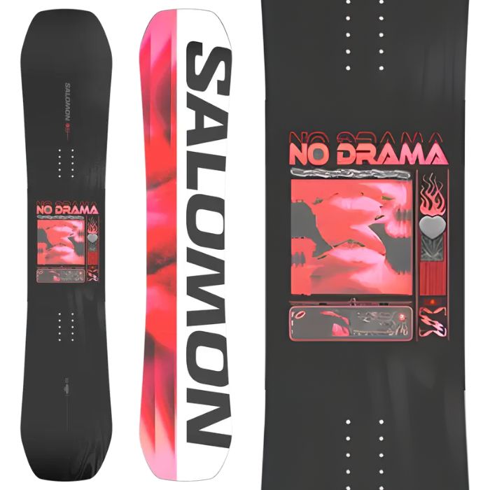 [新品シュリンク付]24-25 SALOMON NO DRAMAノードラマ146 25-26 SALOMON サロモン NO DRAMA ノードラマ 139cm スノーボード 板