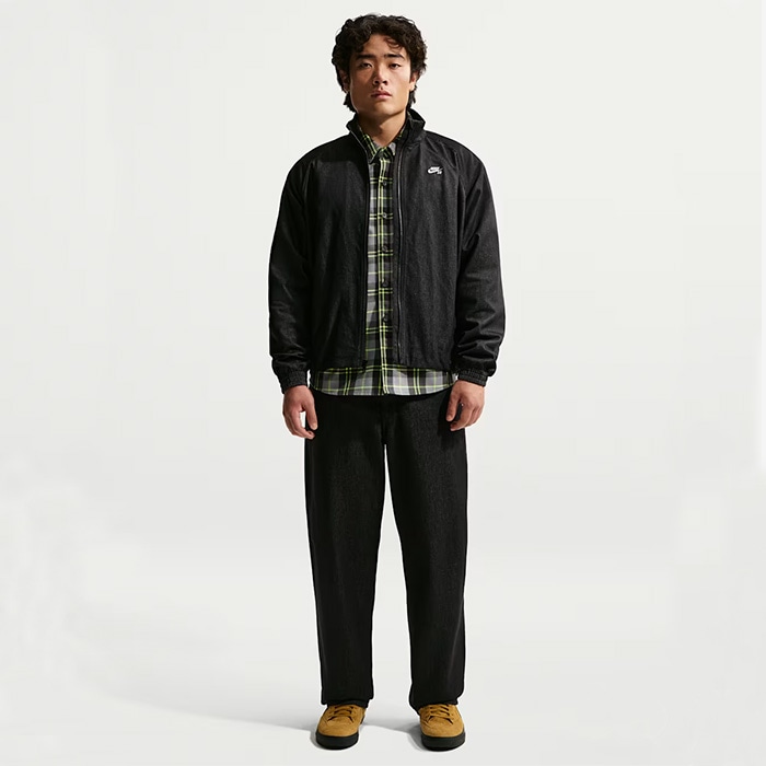 NIKE ナイキ ジャケット SB デニム フルジップ ブラック IH1989-010