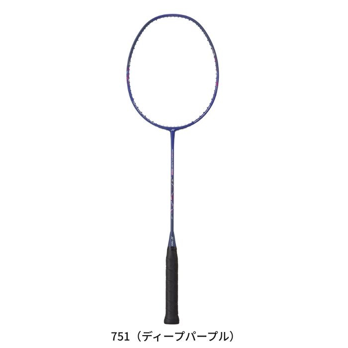 YONEX ヨネックス ナノフレア バドミントンラケット ケース付き ガット
