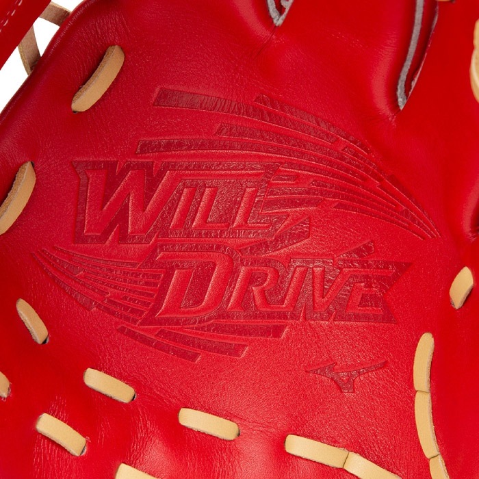Mizuno ミズノ 野球グローブ グラブ 軟式用 ウィルドライブ レッド IBE